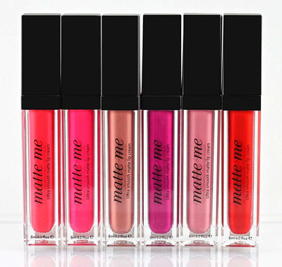Make line Ultra Smooth Matte lipstick - Set of 6(Multicolor, 6 ml)