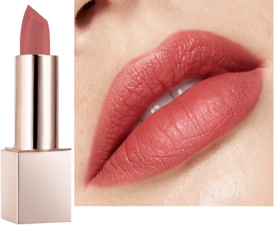 GULGLOW99 Creamy Matte Long Stay Lipstick for 8-Hour Long Stay (Flakeproof & Non-Drying(PEACH, 4.2 g)