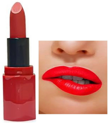 Luipui new trending red matte lipstick pack of 1 waterproof and long lasting(red, 6 g)