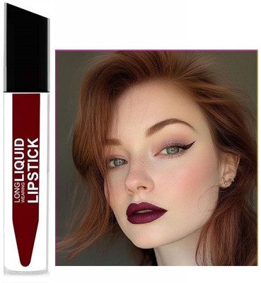 GFSU - GO FOR SOMETHING UNIQUE Smooth Lip Color Lip Liquid Lipstick(maroon, 6 ml)