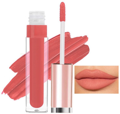 GABBU Matte Long Lasting Non Transfer Water & Smudge Proof lipstick Peach(peach, 8 g)