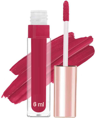 Jiwoo Non Transfer Waterproof Longlast Matte Liquid Lipstick fuchsia pink(FUCHSIA PINK, 6 ml)