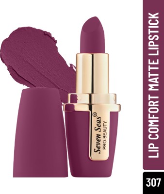 Seven Seas Lip Comfort Velvet Matte Lipstick(Castro-I, 4.2 g)