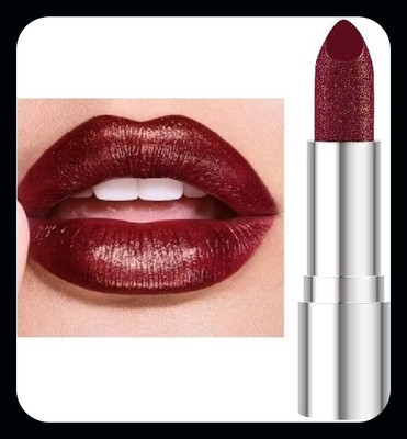 SEUNG Long Lasting Shimmer Glitter Lipstick for All Skin Types-Nw(Maroon, 3.6 g)