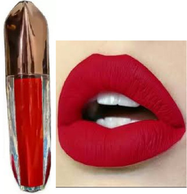 Luipui best red matte liquid lipstick waterproof and long lasting pack of 1(red, 6 ml)