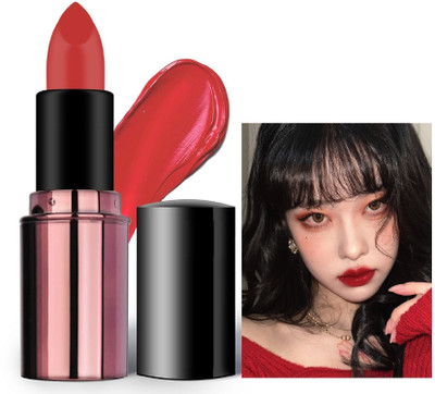 THTC Professional Matte Creamy Lipstick | Non-drying , Highly pigmented(Blody Red, 4 g)