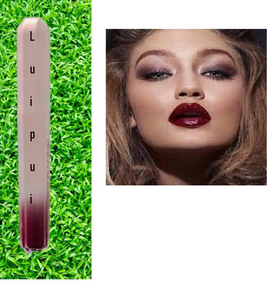 Luipui super stay matte liquid maroon lipstick pack of 1(maroon, 6 ml)