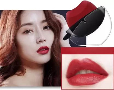 ADJD Non-Stick Cup Matte Lipstick Lip Shape(RED, 10 g)