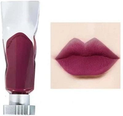 GABBU Ice Cube Matte Lipstick Velvet Transparent Lip Glaze Pigment WINE(WINE, 4 g)