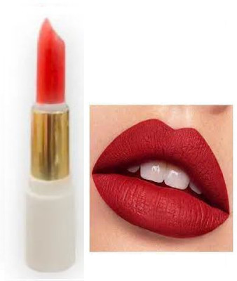 Luipui red crayon matte look lipstick pack of 1 women ans lady(red, 6 g)