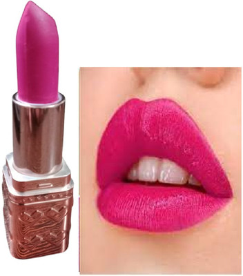 Luipui pink crayon matte lipstick pack of 1 waterproof and long lasting(pink, 6 g)
