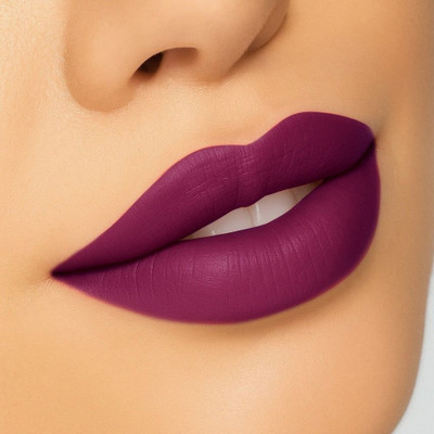 Bella Bloom Non Transfer Long Lasting Liquid Lipstick Matte | Full Coverage | Waterproof |(purple shade, 5 ml)
