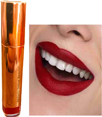 Luipui best smooth red liquid matte finish lipstick pack of 1(red, 6 ml)