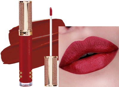 REIMICHI Metallic Finish Lipstick Long-Lasting Smooth Finish One Swipe Application(metallic red, 5 ml)