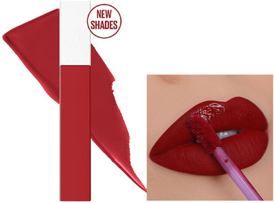 Jiwoo lIQUID MATTE LIPSTICK WATEPROOF AND LONG LASTING(PINK, 3.8 g)