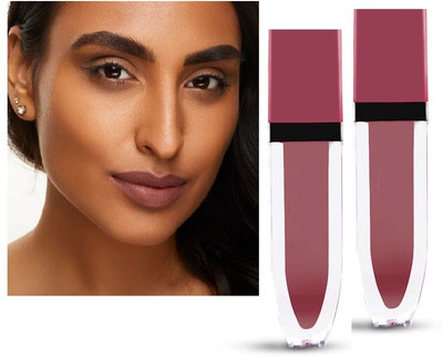 tanvi27 New Long lasting, Light Weight & Non Transfer Formula Dull Brown Lipstick(Dull Brown, 10 ml)