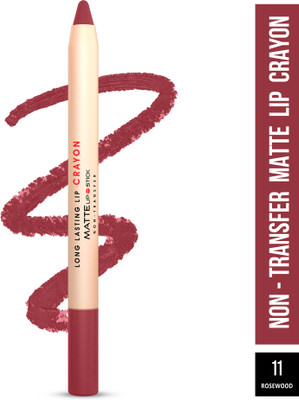 Shryoan Long lasting Lip Cryoan Matte Lipstick(Rosewood, 3.8 g)