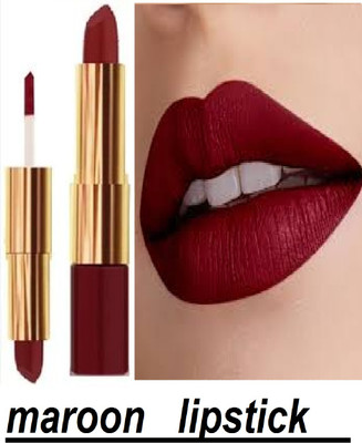 Luipui maroon lipstick pack of 1 waterproof amazing(maroon, 6 g)