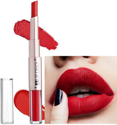 ADJD 2 IN 1 MATTE LIQUID CARYON LIPSTICK SMUDGE -PROOF RED(RED, 10 g)