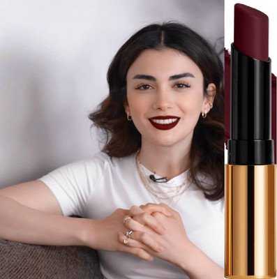 ADJD Velvet Shot Non Transfer Lipstick(Maroon Petal, 3.5 g)