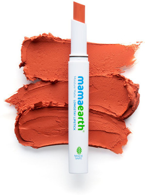 MamaEarth Moisture Matte Longstay Lipstick with Avocado Oil & Vitamin E (Citrus Nude, 2 g)