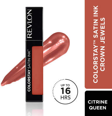 Revlon ColorStay Satin Ink Liquid Lipstick | Longlasting 16 Hrs(Citrine Queen, 5 ml)