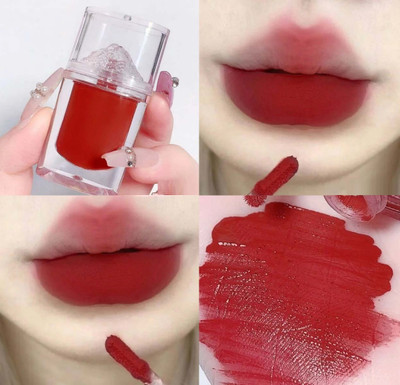 MYEONG Korean Mini Liquid Matte Mousse Red Lip Tint Stain Lipstick(Red, 5 ml)