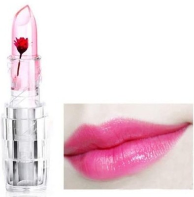 KA-KAIASHA THE PINK COLOUR JELLY COLOUR CHANGING FLOWER LIPSTICK(PINK, 10 g)