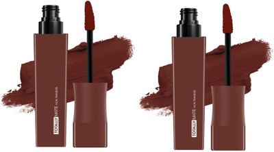 ADJD Comob Totally Matte Liquid Lipstick One Swipe Application Brown(Brown, 15 g)