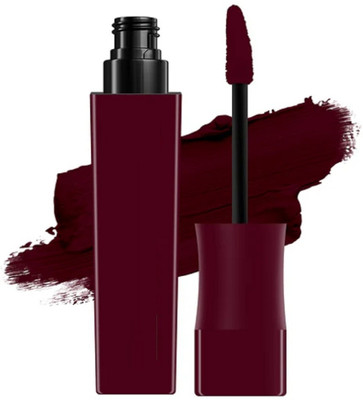 Latixmat Transfer Proof Matte Finish Deep Color Liquid Lipstick(Maroon, 7.5 ml)
