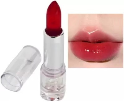 HUZURLU Moisturizing, Long Lasting, Hydrating gel Lipstick for woman(Red, 3.8 g)