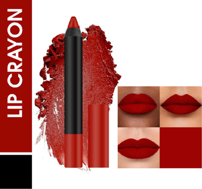 Luipui BEST MATTE CREAMY QUICK DRY, LONG STAY & HYDRATING LIPSTICK PACK OF 1(THIRD DATE - 17, 4 g)