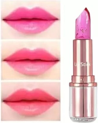 Jiwoo New magice gel lipstick for women(pink colour, 3.8 g)