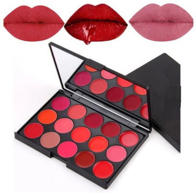 Jiwoo NEW MULTI COLOR & MATTIE CREAMY LIP CREAM PALETTE(multi-colour, 30 g)