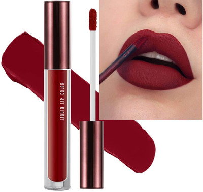 GABBU Face Up Transfer Proof Matte Highly Pigmented Liquid Lipstick For Women(maroon, 3.5 ml)