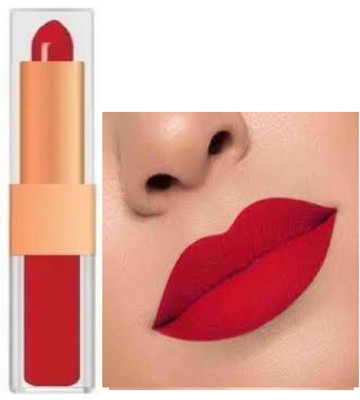 Luipui crayon + liquid 2 in 1 red matte lipstick pack of 1(red, 6 g)
