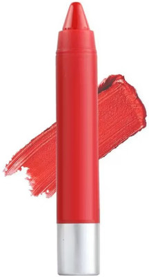 Luster Shine Smudge Non Transfer Lip Crayon Lipstick(RED, 3.6 g)