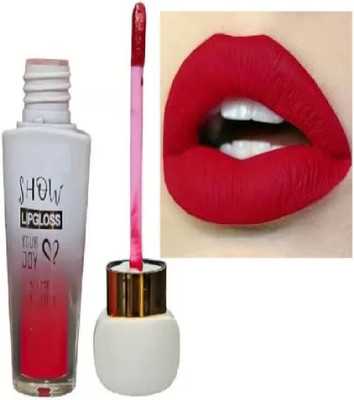 Luipui pink lipstick pack of 1 waterproof best for matte lips(red, 6 ml)