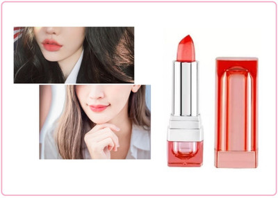BLUEMERMAID SMUDGE PROOF COLOR CHANGING LIPSTICK FOR MOISTURIZING LIPS(RED, 3.6 g)