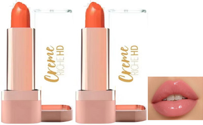 Luipui PREMIUM NON-DRYING & SMUDGE PROOF COLOR CHANGING LIPSTICK PACK OF 2(COLOR TURN PINK, 12 g)