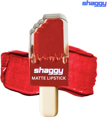 SHAGGY red matte liquid lipstick waterproof and trending( pack of 1)172(Red, 12 ml)