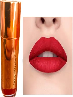 Luipui best red liquid matte finish lipstick pack of 1 waterproof(red, 6 ml)