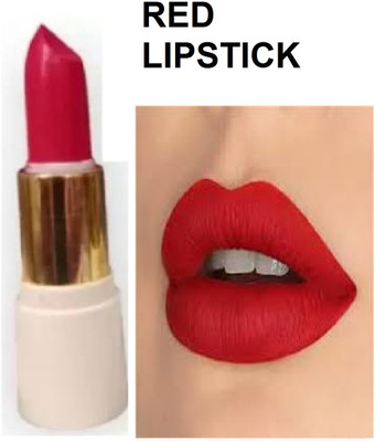 Luipui BEST RED MATTE FINISH LIPSTICK PACK OF 1 BEST FOR BEAUTIFUL(RED, 6 g)