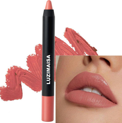 luzimaisa Moisture Matte Longstay Pink Lip Crayon Lipstick(bold pink, 3.5 g)