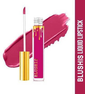 BLUSHIS High Defination Smudge proof Matte Waterproof Liquid Lipstick(magenta, 6 ml)