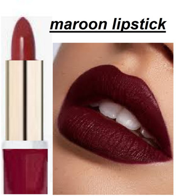 Luipui dark maroon matte lipstick trending waterproof pack of 1(maroon, 6 g)