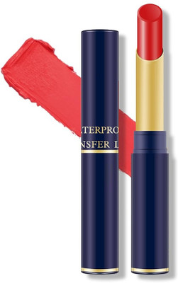 MYEONG Blood Red Matte Finish Long Lasting, Hydrating & Lightweight Lipstick(Blood Red, 4 g)