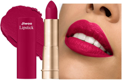 Jiwoo Matte Crayon Lip Color- Waterproof Long Lasting Lipstick for Indian(rani pink, 3.5 g)