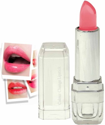 MYEONG Gold Glitter Color Change Gel Lipstick(Pink, 3.6 g)