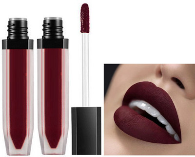 ADJD Combo Dark Maroon Soft Touch Matte Liquid Lipstick, Non Drying Formula(Dark Maroon, 16 ml)